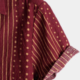 Striped Short-Sleeve Breathable Shirts