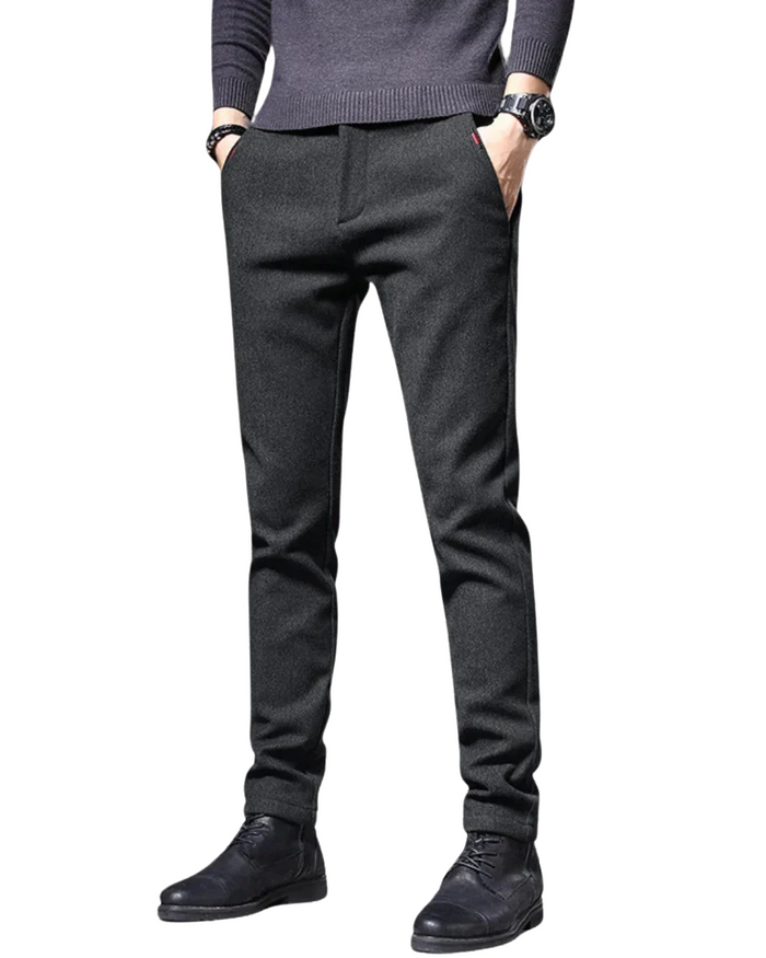 Remo Men's Cotton Pants, Slim Fit