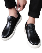 Casual Leather Slip-On Shoes