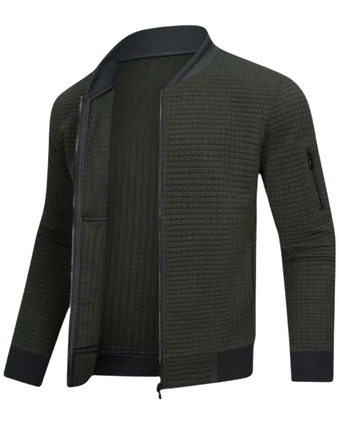 Men's Jacket, Black and Gray