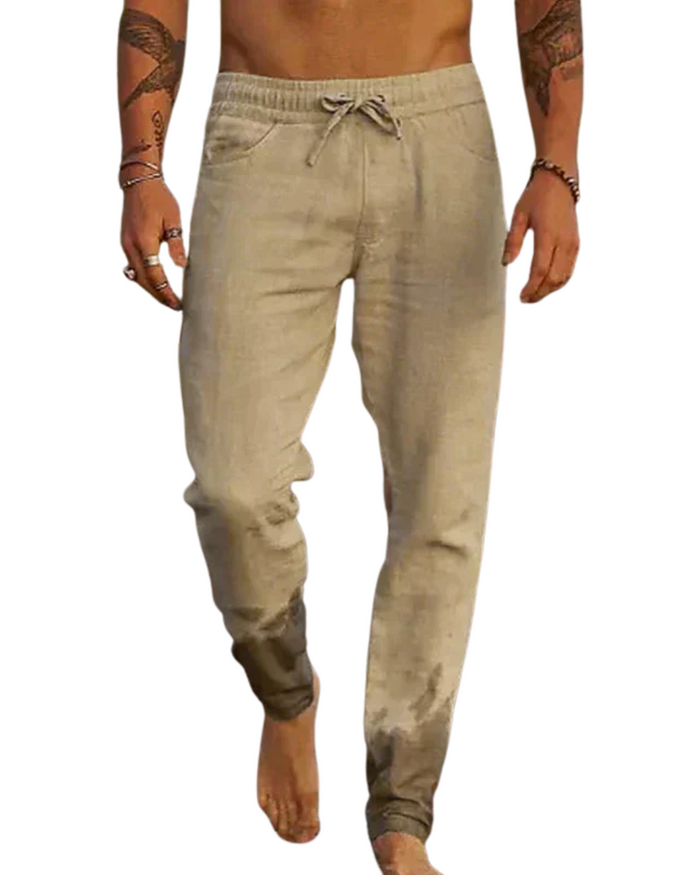 Men's Linen Shorts, Beach