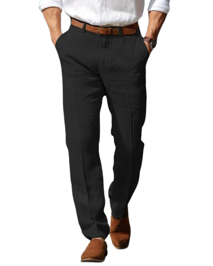 Men's Linen Pants, Elegant