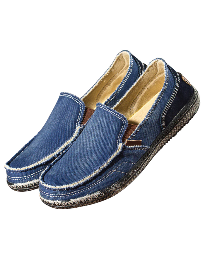 Men's Canvas Shoes, Slip-On