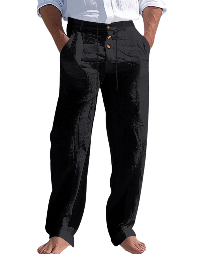 Men's Linen Pants, Summer