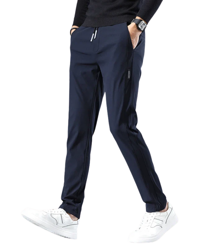 Men's Cotton Pants, Slim Fit, Elegant