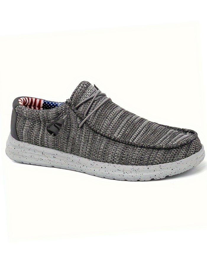 Men's Shoes, Black and Gray