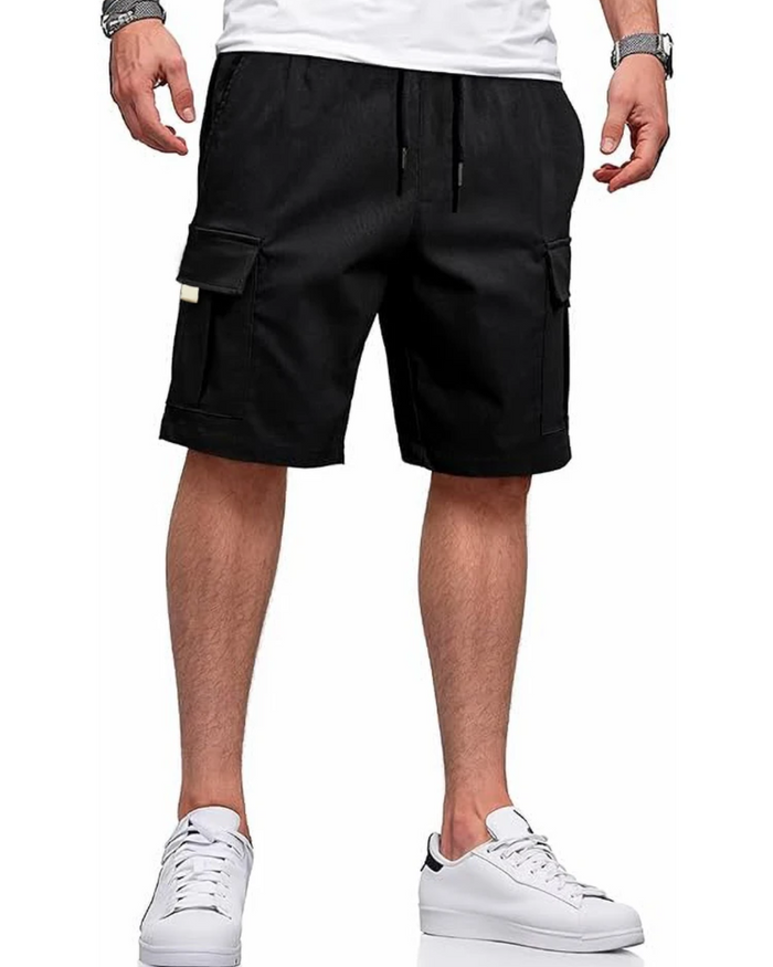 Men's Cargo Pants, Black
