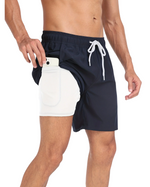 Swim trunks with pockets