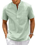 Elegant Cotton-Linen Shirt