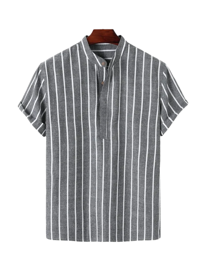 Men's Shirt, Short Sleeve, Striped