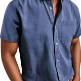 Elegant Short-Sleeve Shirt