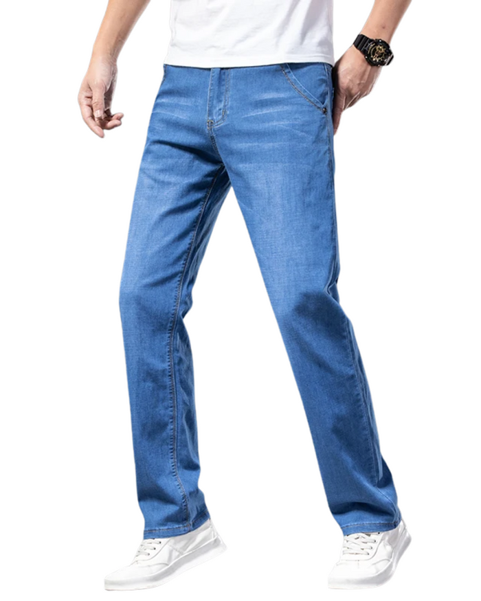 Men's Denim Jeans, Straight