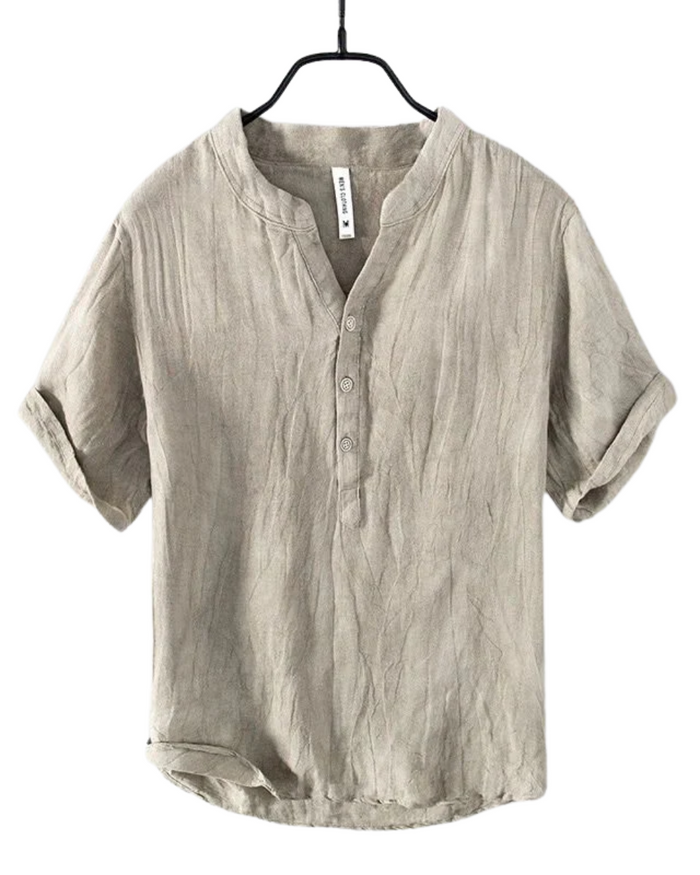 Amsterdam Men's Linen Shirt