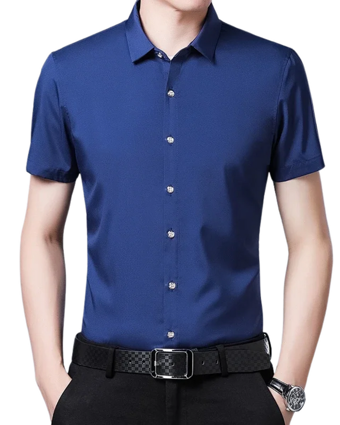 Men's Shirt, Short Sleeve, Business, Casual