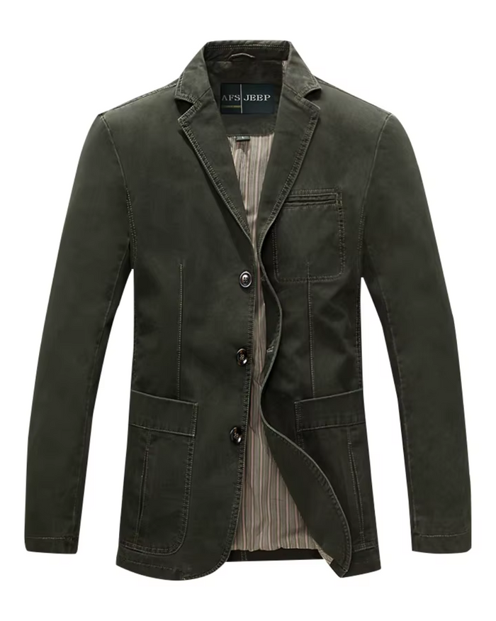 Men's Cotton Blazer, Vintage