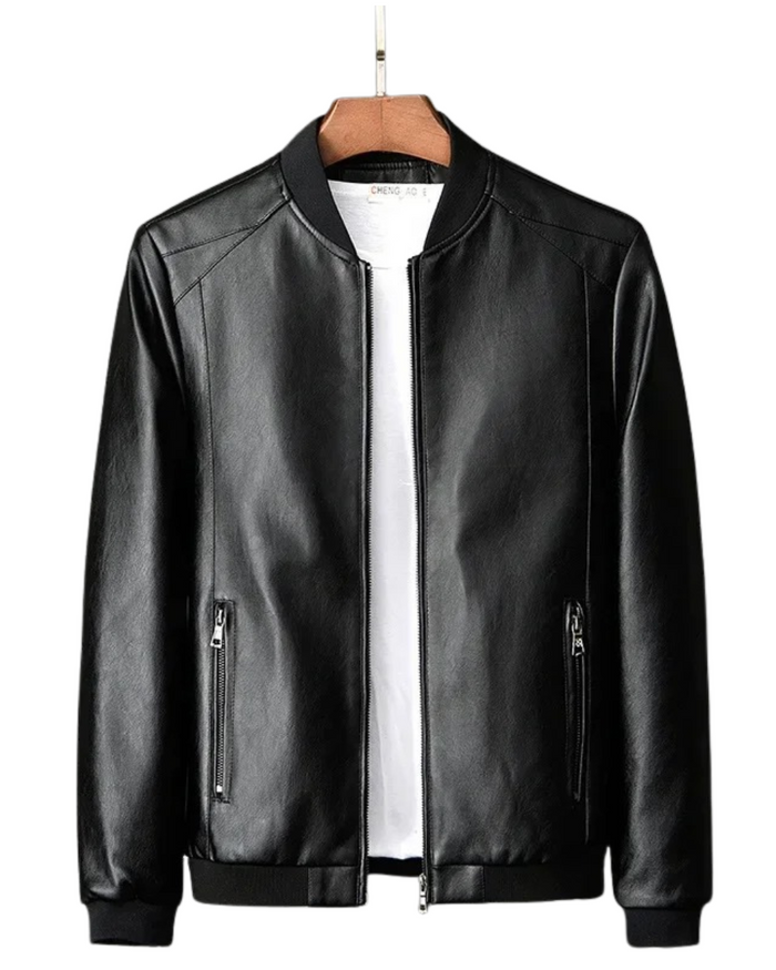 Motorcycle Men's Leather Jacket