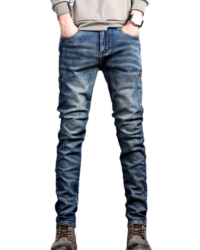 Men's Denim Jeans, Slim Fit