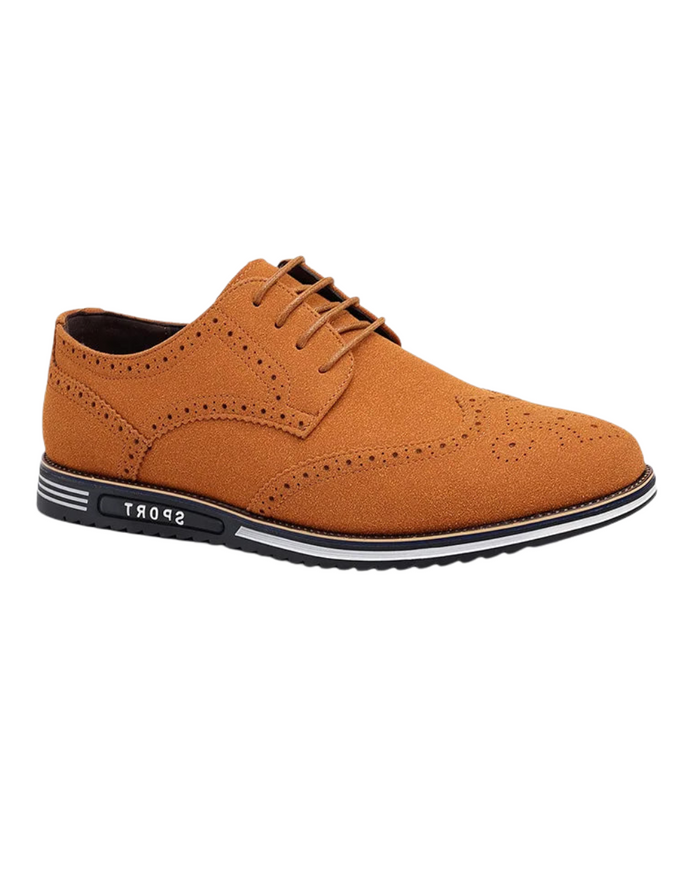 Men's Shoes, Brown and Blue