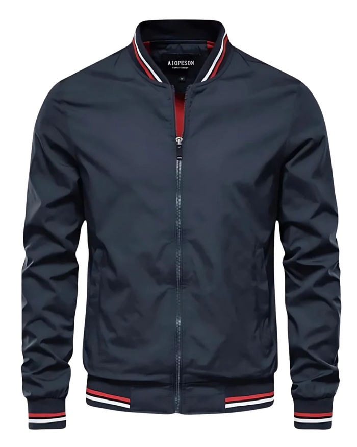 Men's Jacket, Green and Blue