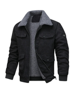 Elegant Corduroy and Fleece Jacket