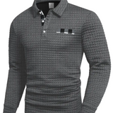Fish Braid Polo Sweater