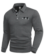 Fish Braid Polo Sweater