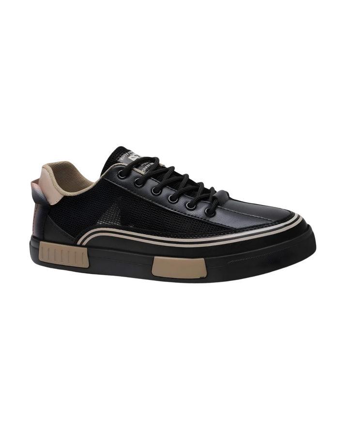 Men's Shoes, Black/Brown and Blue