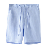 Premium-quality linen shorts