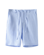 Premium-quality linen shorts