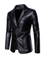 Casual Business Leather Jacket