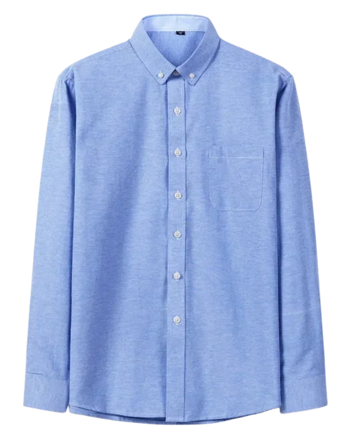 Men's Cotton Shirt, Long Sleeve