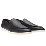 Leather loafers