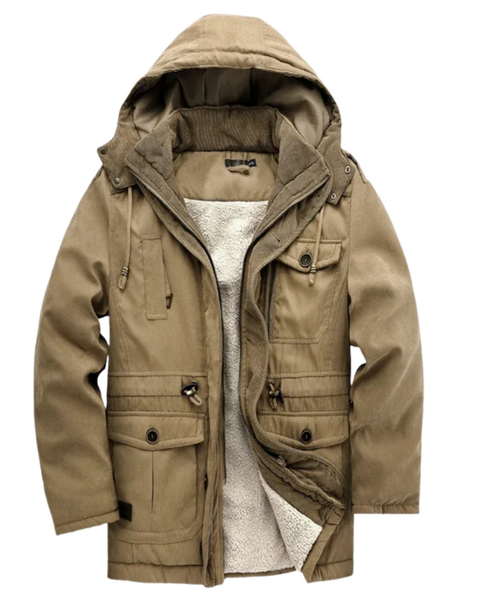Quilted Men's Jacket, Outerwear
