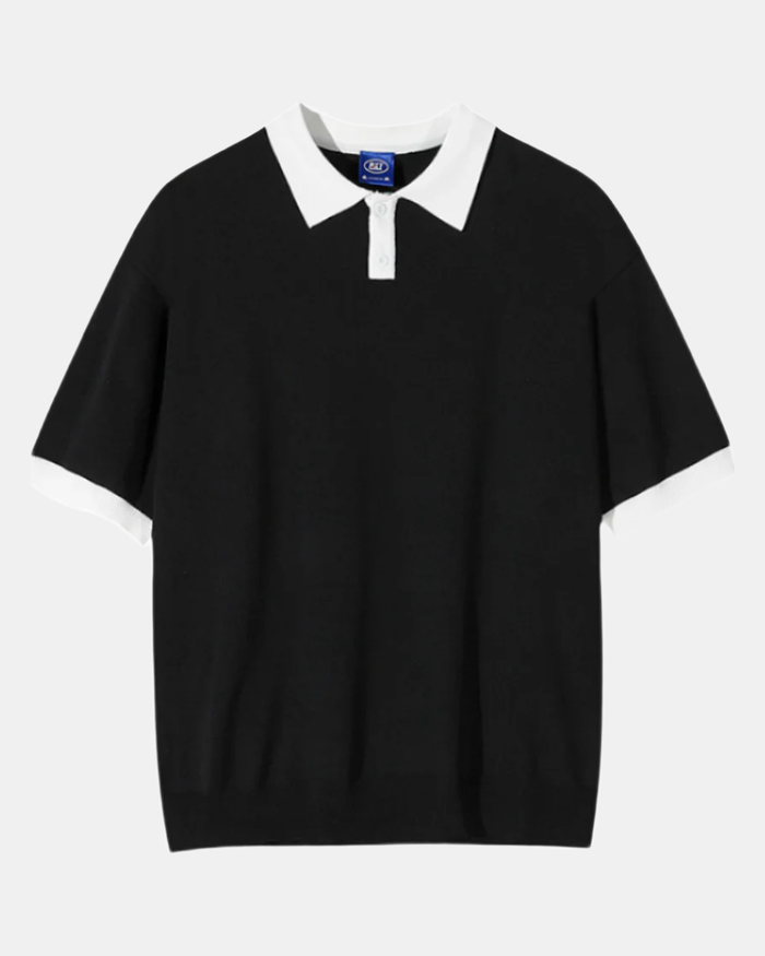 Filip Men's Polo Shirt, Wide-Sleeve
