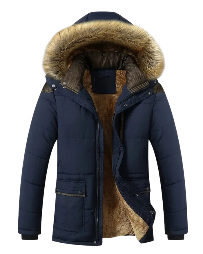 Insulated Men's Fleece Jacket, Polar