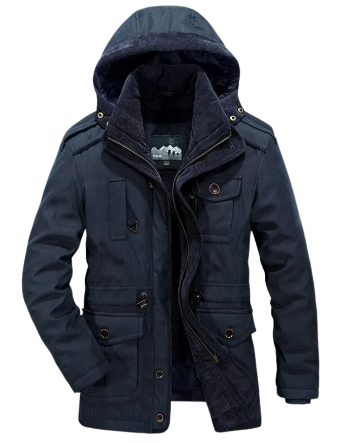 Men's Jacket, Blue and Green