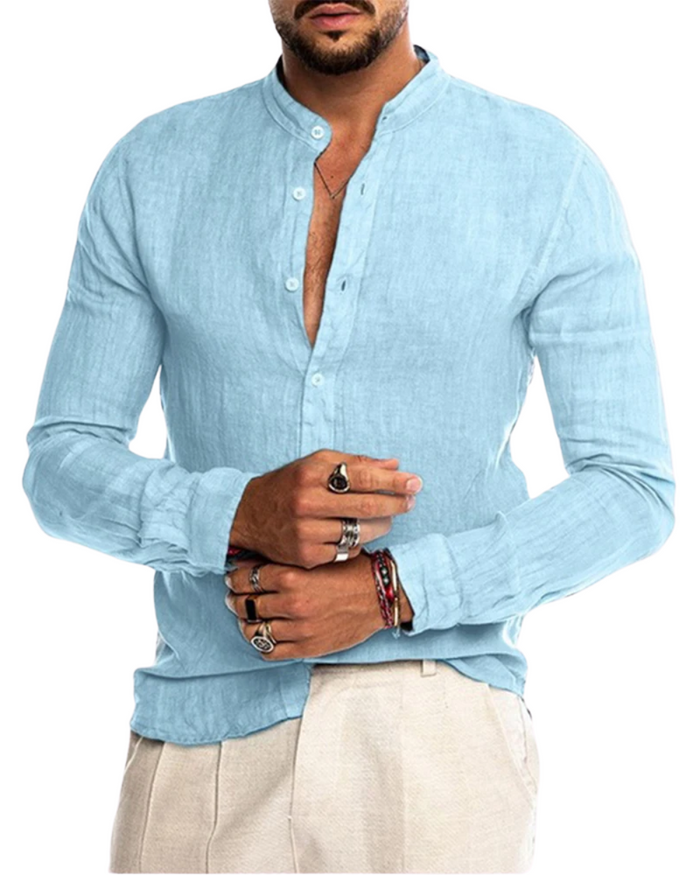 Men's Linen Shirt, Cotton