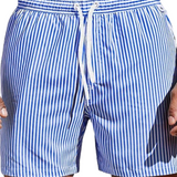 Casual Striped Swim Shorts
