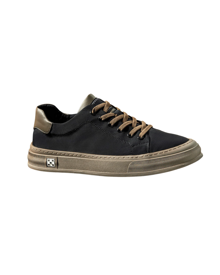 Men's Shoes, Light Blue and Black