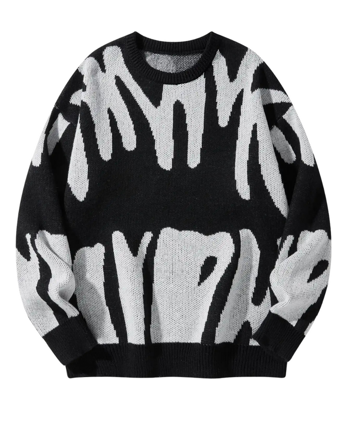 Patterned Men's Sweater