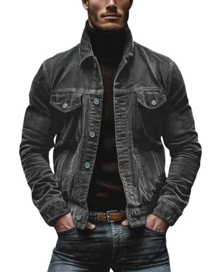 Men's Denim Jacket, Premium