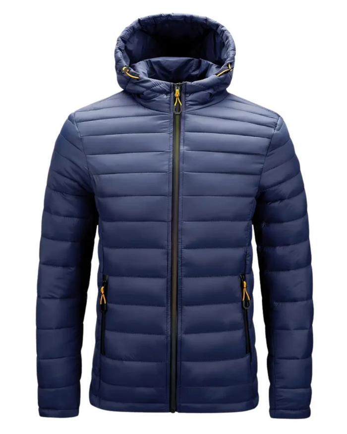 Men's Jacket, Red and Gray