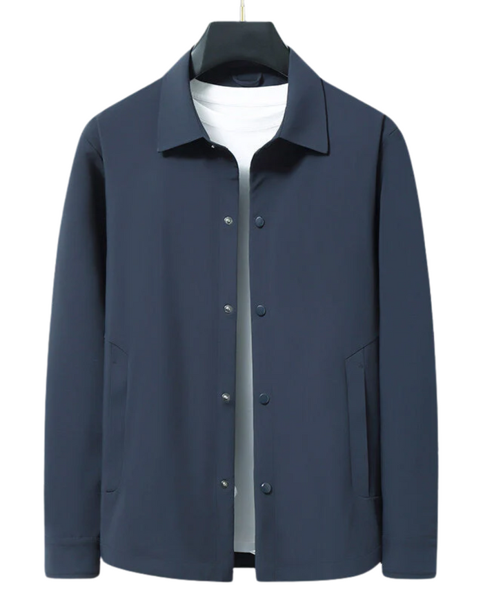 Men's Jacket, Navy and Black