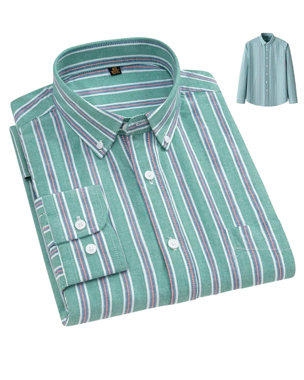 Cotton Oxford Shirt Light Green