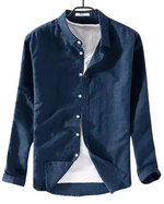 Casual Cotton-Linen Shirt