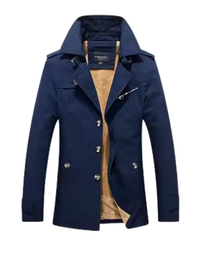 Trench Men's Coat, Lining
