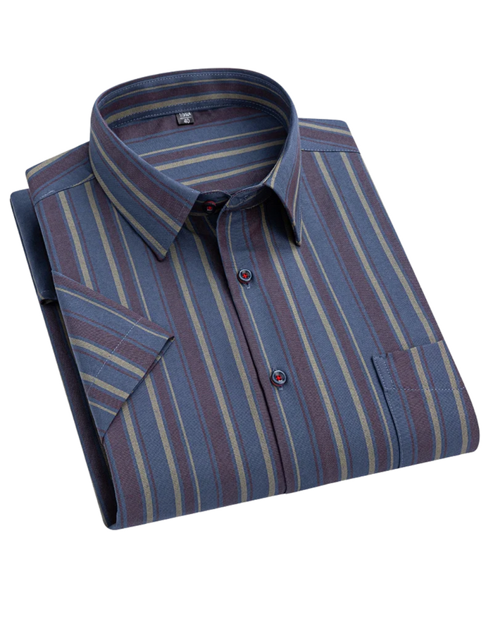 Men's Cotton Shirt, Short Sleeve