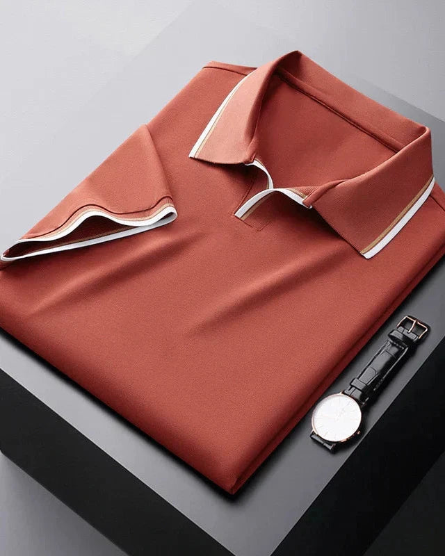Men's Polo Shirt in Red