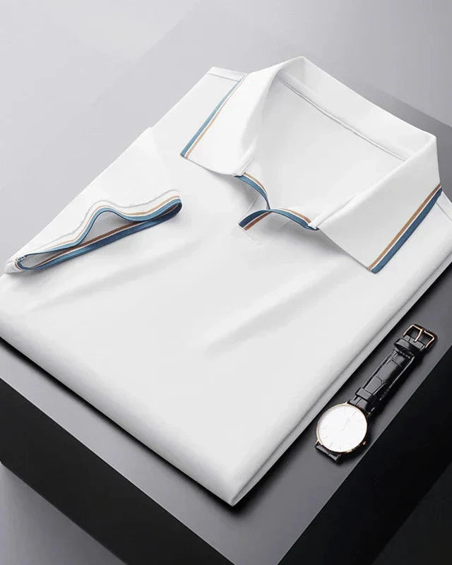 Men's Polo Shirt in White