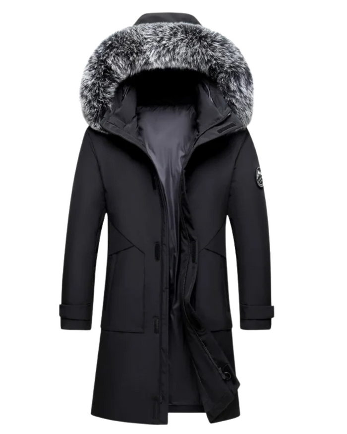 Men's Jacket, Green and Gray
